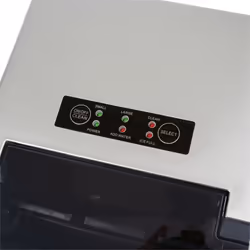 Clatronic EWB 3785 Machine à glaçon portable 12 kg/24h 105 W Noir, Argent