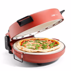 Clatronic PM 3787, 1 pizza(s), Rouge, 32 cm, 350 °C, 0,25 h, 1200 W
