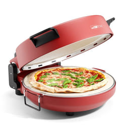 Clatronic PM 3787 Machine et four à pizzas 1 pizza(s) 1200 W Rouge