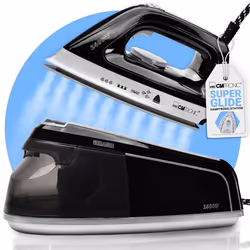 Clatronic DBS 3749 2400 W 1,2 L Semelle en céramique Noir