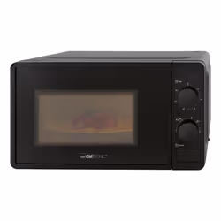 Clatronic MW 791, Comptoir, Micro-onde simple, 20 L, 700 W, Rotatif, Noir