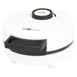 Clatronic WA 3832 1 gauffre(s) 1200 W Noir, Blanc