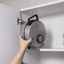 Clatronic HA 3833 1 gauffre(s) 1200 W Noir, Argent - Vue supplémentaire 3