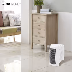 Clatronic HL 3379 Intérieure Blanc 2000W