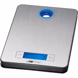 Clatronic KW 3412, Balance de ménage électronique, 5 kg, 1 g, Acier inoxydable, Acier inoxydable, Acier inoxydable