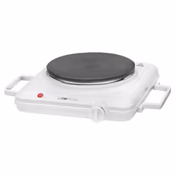 Clatronic EKP 3582, Blanc, Comptoir, Plaque scellée, 1 zone(s), 1 zone(s), Régulier