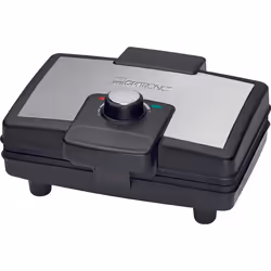 Clatronic WA 3606 2 gauffre(s) 800 W Noir, Acier inoxydable