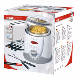 Clatronic FFR 2916 Friteuse à air chaud 1L 900W Gris, Blanc - Vue supplémentaire 10