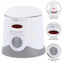 Clatronic FFR 2916 Friteuse à air chaud 1L 900W Gris, Blanc - Vue supplémentaire 5