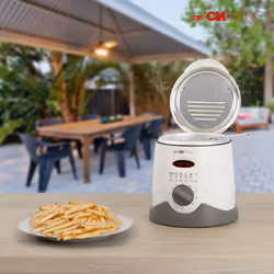 Clatronic FFR 2916 Friteuse à air chaud 1L 900W Gris, Blanc - Vue supplémentaire 7