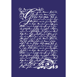 Rayher Hobby 45067000 papeterie Violet Pochoir lettres