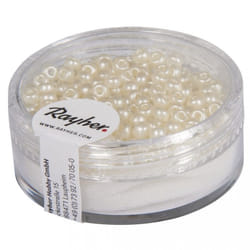 Rayher Hobby 14589104 Perle ronde Ivoire