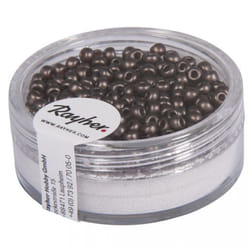 Rayher Hobby 14589552 Perle ronde Marron