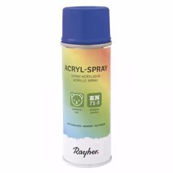Rayher Hobby 34145385, 200 ml, Bleu, Bombe aérosol, Résiste aux intempéries