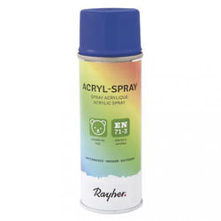 Rayher Hobby 34145385 peinture acrylique 200 ml Bleu Bombe aérosol