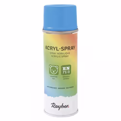 Rayher Hobby 34145404, 200 ml, Turquoise, Bombe aérosol, Résiste aux intempéries