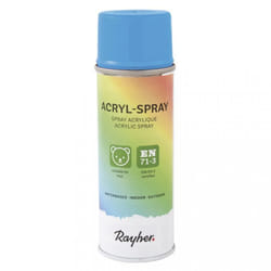 Rayher Hobby 34145404 peinture acrylique 200 ml Turquoise Bombe aérosol