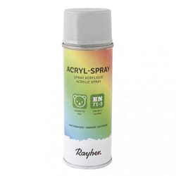 Rayher Hobby 34145560 peinture acrylique 200 ml Gris Bombe aérosol