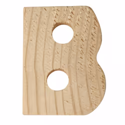 Rayher Hobby 6213400, Lettre décorative, Bois, Bois, 10 mm, 50 mm, 1 pièce(s)