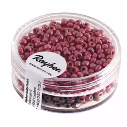 Rayher Hobby 14307258, Métal, Rose, Perle en forme de graine