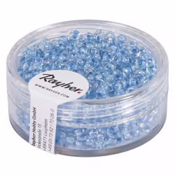 Rayher Hobby 14312356, Bleu, Perle en forme de graine