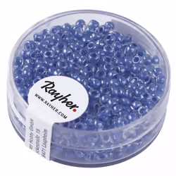 Rayher Hobby 14312376, Bleu, Perle en forme de graine