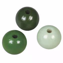 Rayher Hobby 1253100, Bois, Vert, Perle ronde