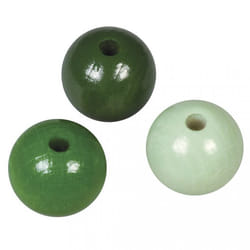Rayher Hobby 1253100 Perle ronde Bois Vert
