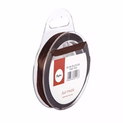 Rayher Hobby 5521305, Marron, Satin, Satin, 10 m, 7 mm, 1 pièce(s)