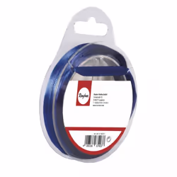 Rayher Hobby 5521310, Bleu, Satin, Satin, 10 m, 7 mm, 1 pièce(s)