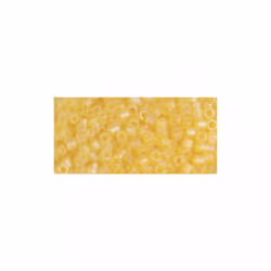 Rayher Hobby 14753160 Perle droite Verre Transparent, Jaune
