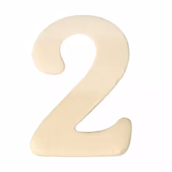 Rayher Hobby 6162700, Lettre décorative, Bois, Bois, 40 mm, 1 pièce(s)