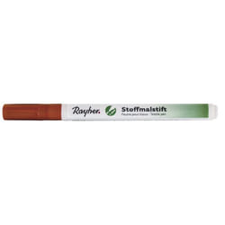 Rayher Hobby Crayons pour tissus, à pointe fine, orange