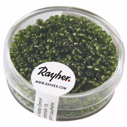 Rayher Hobby 1406429, Vert, Perle ronde