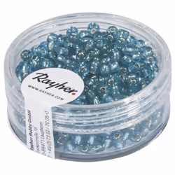 Rayher Hobby 1405507, Turquoise, Perle ronde