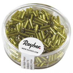 Rayher Hobby 1406511 Perle droite Verre Vert
