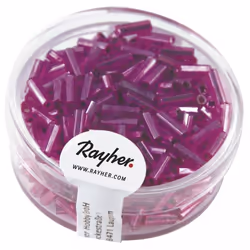 Rayher Hobby 1406535, Verre, Lilas, Perle droite