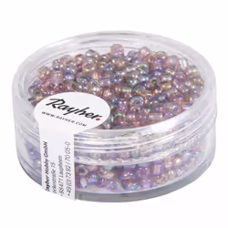 Rayher Hobby 1405835, Lilas, Perle en forme de graine