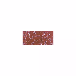 Rayher Hobby 1430016 Perle en forme de graine Verre Rose