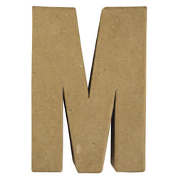 Rayher Hobby Lettre papier-mâché M FSC Recycled 100%