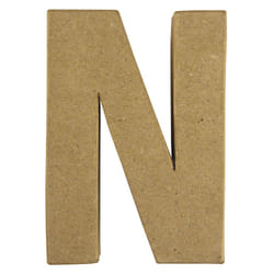 Rayher Hobby Lettre papier-mâché N FSC Recycled 100%