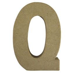 Rayher Hobby Lettre papier-mâché Q FSC Recycled100%