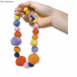 Rayher Hobby 7651549 décoration de fête pompons décoratifs