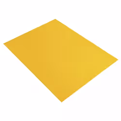Rayher Hobby 3394230, Feuille de mousse à découper, Jaune, 300 mm, 200 mm, 2 mm, 1 pièce(s)