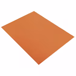 Rayher Hobby 3394234, Feuille de mousse à découper, Orange, 300 mm, 200 mm, 2 mm, 1 pièce(s)