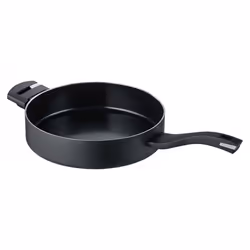 Berndes 15445411, Rond, Poêle polyvalente, Noir, Quarzotek, 400 °C, Aluminium