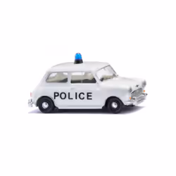 Wiking Austin 7, Modèle réduit de voiture de police, Pré-assemblé, 1:87, Polizei - Morris Mini-Minor, unisexe, 1 pièce(s)