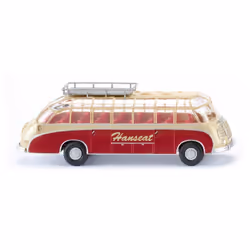 Wiking Setra S8, Modèle de bus, Pré-assemblé, 1:87, Reisebus (Setra S8), unisexe, "Hanseat"
