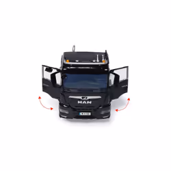 Wiking MAN TGS Modèle de camion/remorque Pré-assemblé 1:32