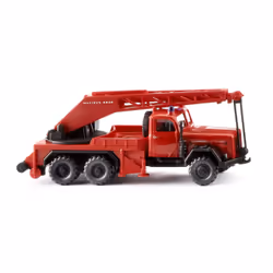Wiking Magirus Uranus, Modèle de camion avec grue, Pré-assemblé, 1:87, Kranwagen KW 15 (Magirus Uranus), unisexe, Feuerwehr